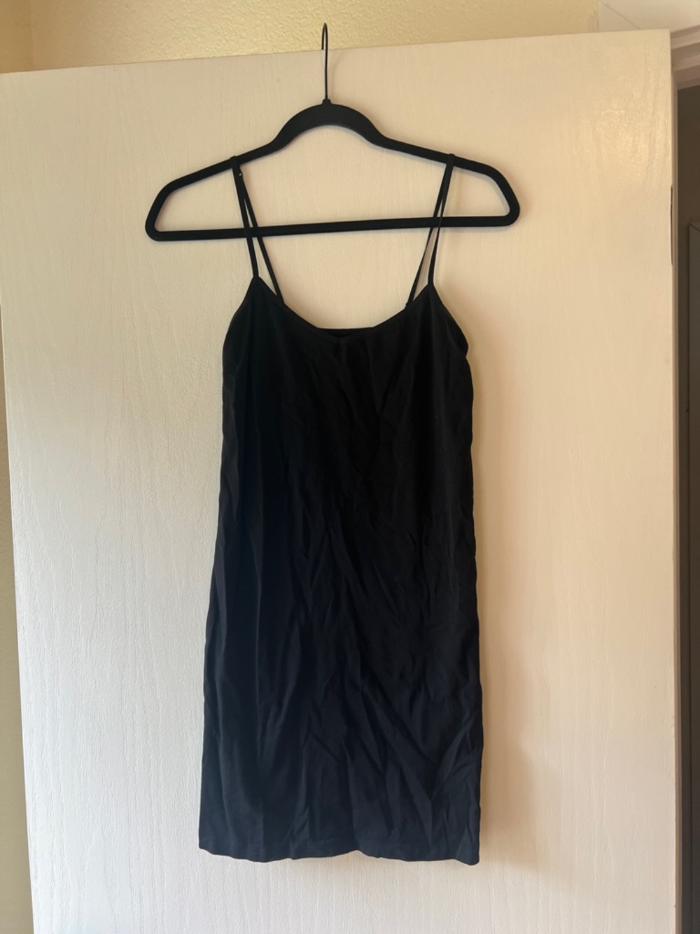 Free People Black Slip Dress Chemise